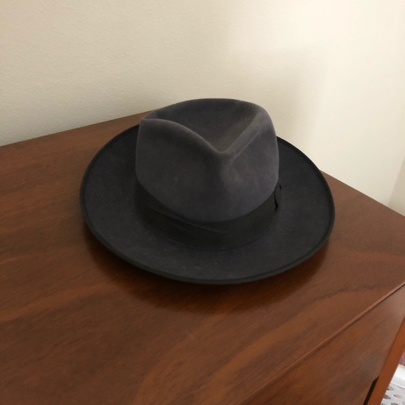 Akubra Bogart Carbon Grey Hat 